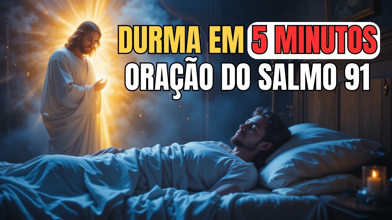 ORAÇÃO Para DORMIR Bem A Noite TODA | Durma Rápido com o SALMO 91 - YouTube