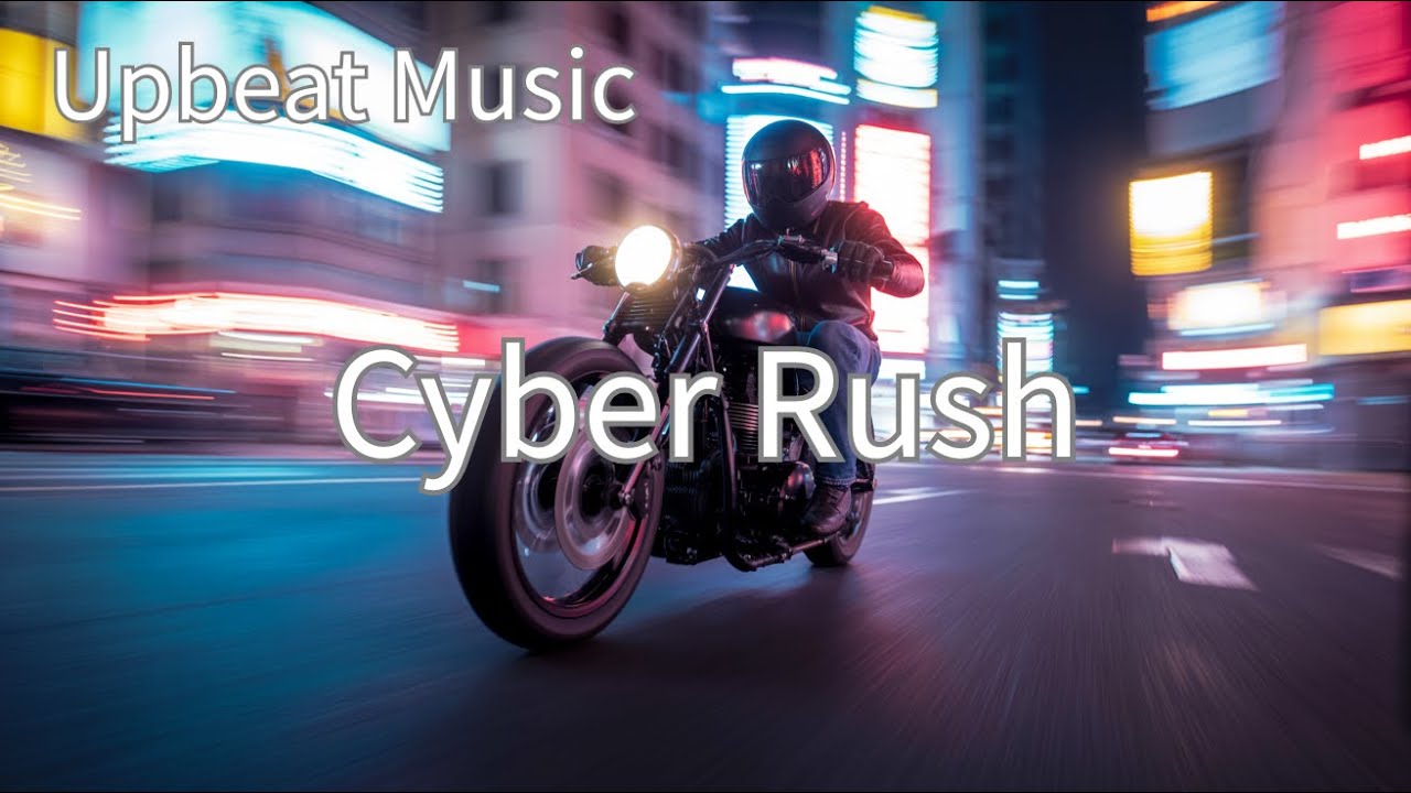 Cyber Rush - Futuristic Techno Upbeat Music & Artwork - YouTube