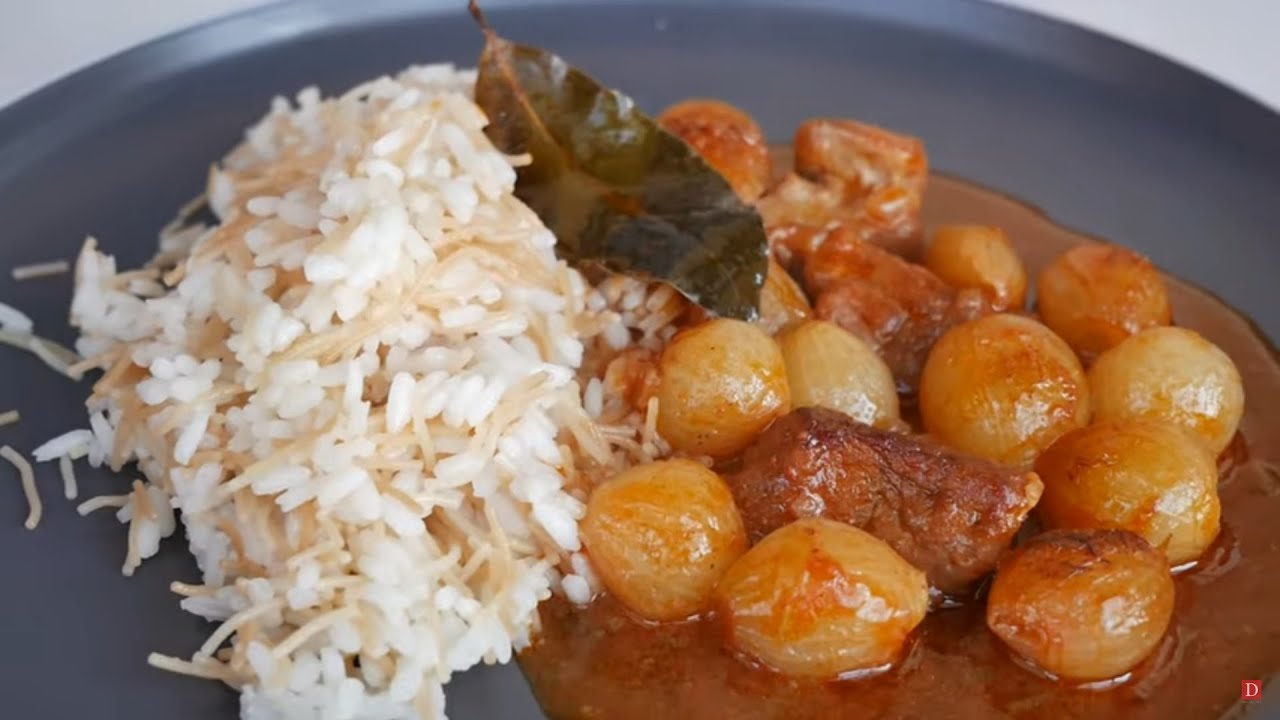Çomlek me mish viçi dhe pilaf libanez YouTube