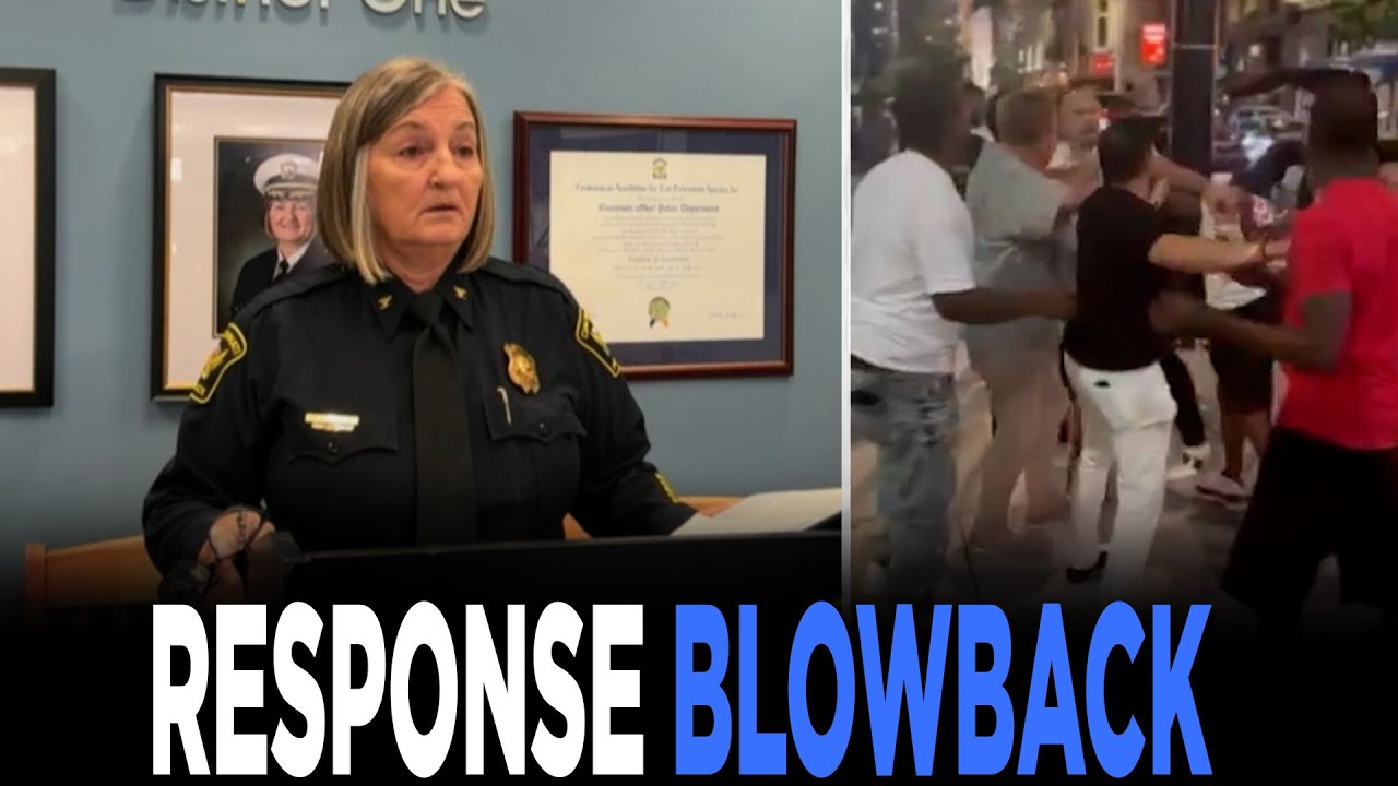 Cincinnati Police Chief SLAMS Media, Defends Response To Viral Brawl Amid Criticism | TRENDING