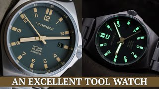 I revisit one of my favorite German tool watches - Archimede Outdoor 39 Black Forest