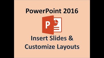 PowerPoint 2016 - Add New Slide & Change Layout - How to Create Slides in MS PPT Presentation Design