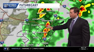 Dry and milder for the Savannah area