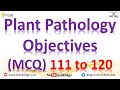 plant pathology plant pathology mcq plant pathology objectives plant pathology lecture mcq