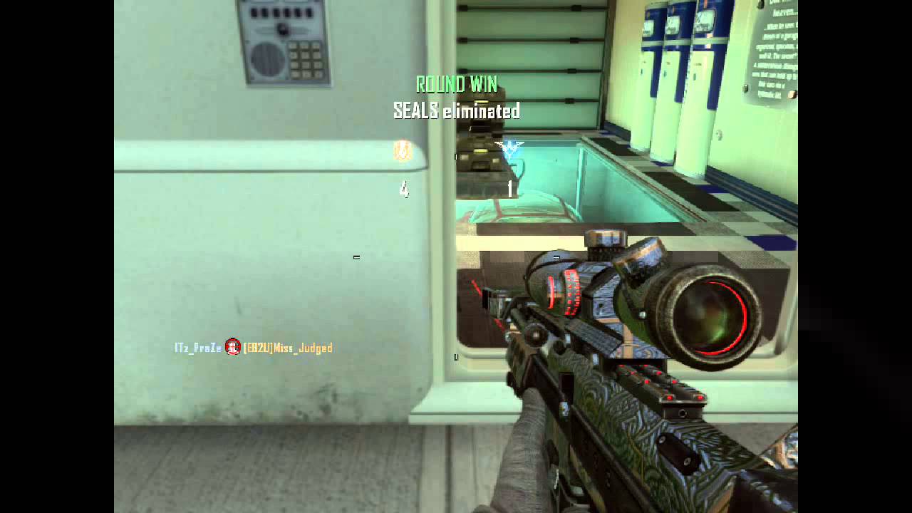 720 wallbang Trickshot Bo2 (not setup) YouTube