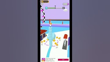 Cube surfer gameplay #shorts #gaming