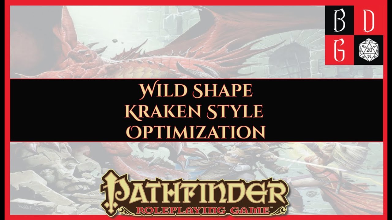 (1e) Min-Maxing For Fun And Profit XXX - Wild Shape Optimization, A TWO TURN KILL! gaming logo