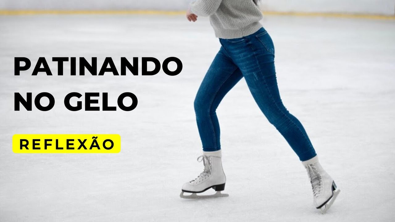 REFLEXÃO BRINCANDO NO GELO☃ 