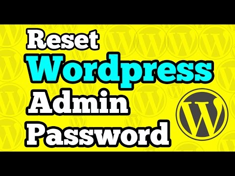 Reset Wordpress Admin Password using PhpMyAdmin | Forgot Admin pass