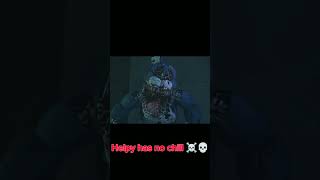 Helpy has no chill ☠️#fnaf