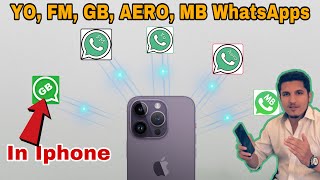 Gb whatsapp in iphone | gb whatsapp iphone mai kaise dalen | gb, fm, yo, aero whatsapp in iphone screenshot 5