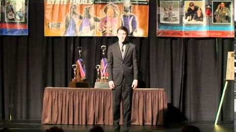 IHSA 2014 State Champion Oratorical Declamation