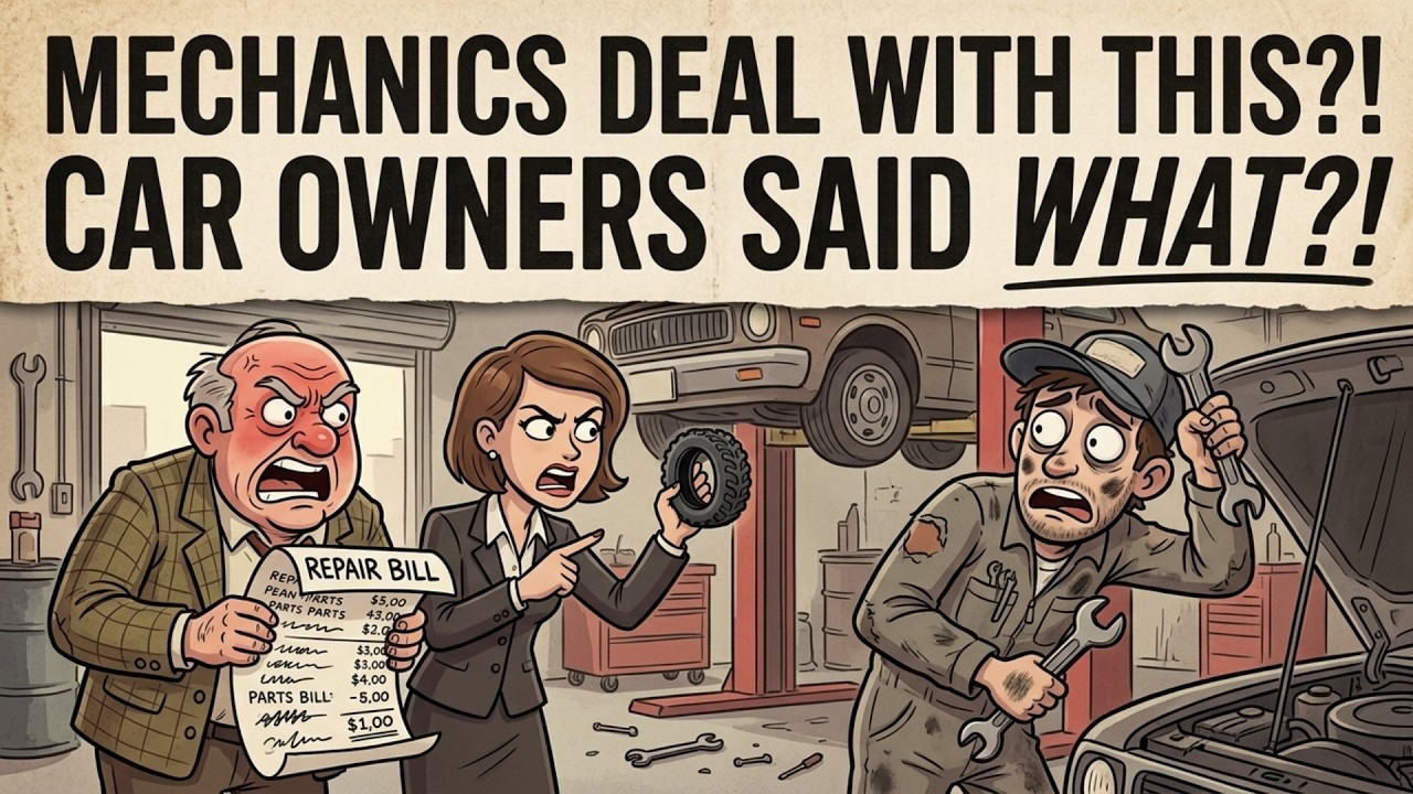 55 Weird Auto Repair Complaints Mechanics Ever Heard - YouTube