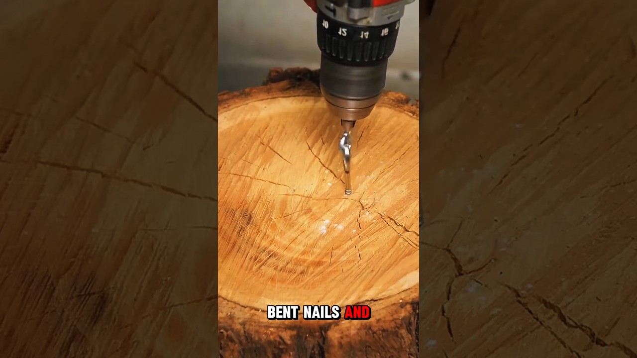 Нет крючка? Попробуйте этот лайфхак с дрелью! 