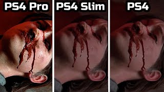 The Last of Us 2 | PS4 Pro vs PS4 Slim vs PS4 | Gameplay Comparison