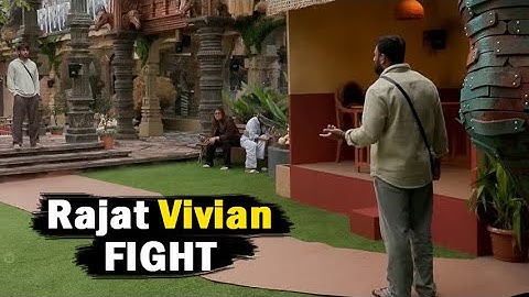 Bigg Boss 18 Today Episode Promo Vivian Dsena Rajat Dalal Fight #bb18
