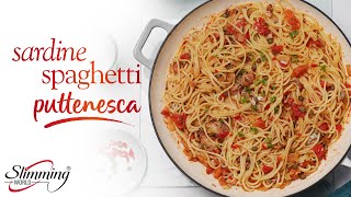 Slimming World sardine spaghetti puttanesca recipe - FREE