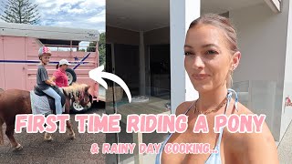 BIRTHDAY PARTIES, COOKIE MAKING & RIDING ON A PONY! *AUSSIE MUM VLOGGER*