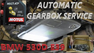 : Automatic Gearbox Service BMW 530D E39 OIL + FILTER