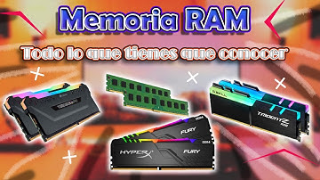 Todo sobre la memoria RAM (Características, Funcionamiento y Tipos)🖥