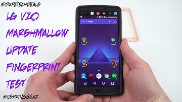 LG V10 Marshmallow (6.0) Update FIXED the Fingerprint Scanner!