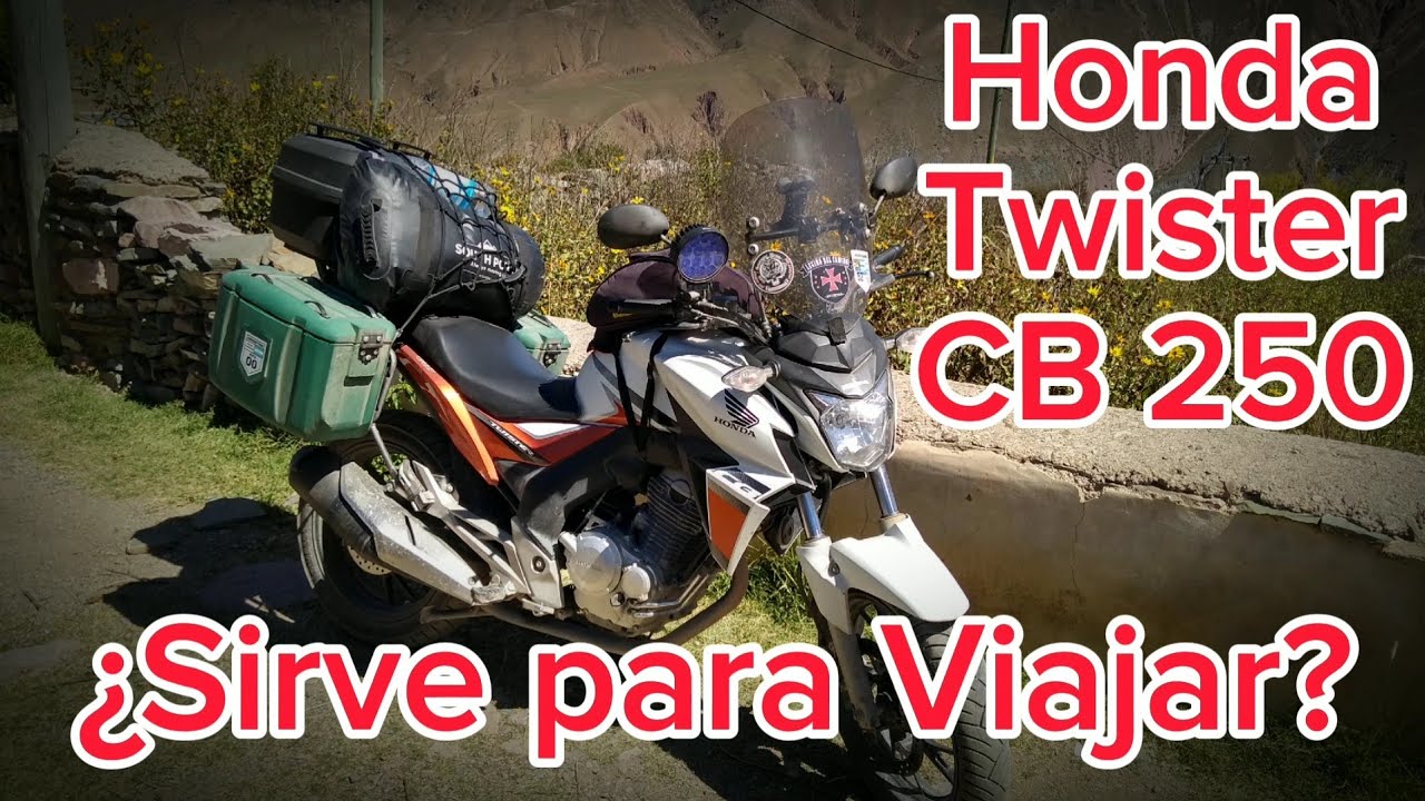 #Honda Twister CB 250 después de 25000 km. ¿SIRVE PARA VIAJAR?