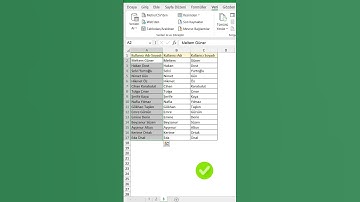 3 Ways to Separate Names and Surnames in Excel #shorts #excel