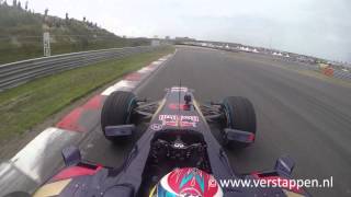 Video thumbnail of "Max Verstappen vs Jos Verstappen exclusive onboard footage at Italia a Zandvoort, 28/06/2015"