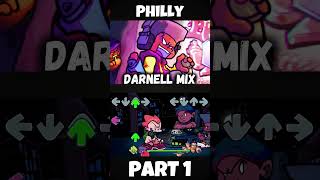 FNF - Darnell Mix [PART 1|Philly] (FNF MOD) #shorts