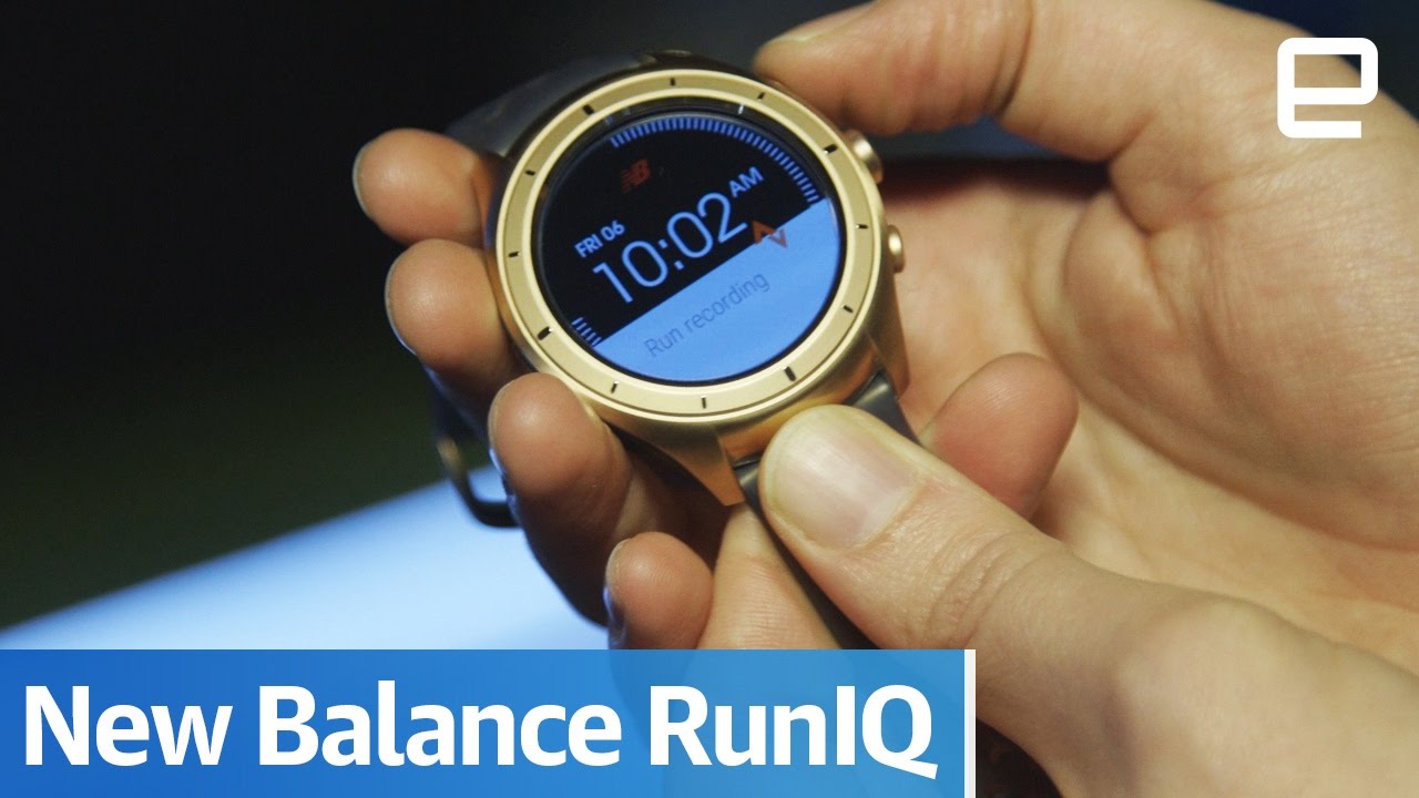 New Balance RunIQ: Hands-on - YouTube