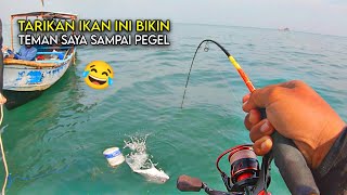 Download Lagu SUPER NGERI BANGET‼️TARIKAN IKAN SATU INI, SAMPAI REEL SAYA TERIAK KENCANG  MP3
