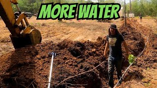 Jeffs chickens need WATER! 100 ft water line installation!