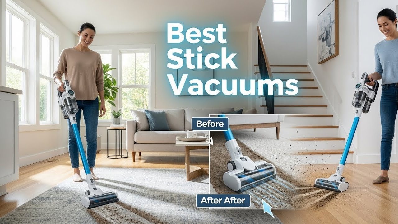 TOP 5 Best Stick Vacuums 2026 || The Secret to a Clean House in 10 Minutes🤫 ||