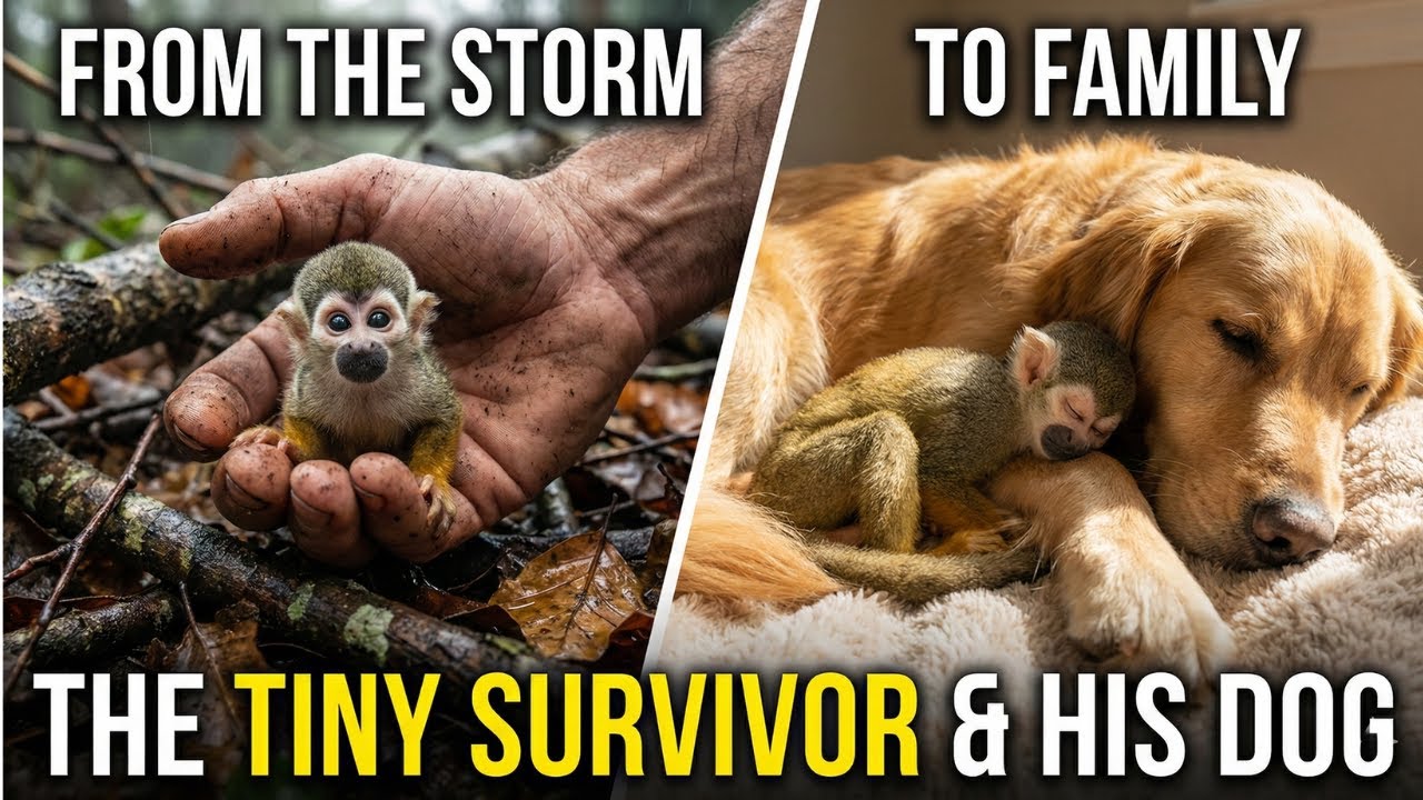 I Found a Tiny Monkey After the Storm – Here’s How He Changed Our Liv