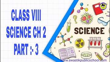 Class 8th Science CH-2 Part 3 by Anuj Yadav Sir