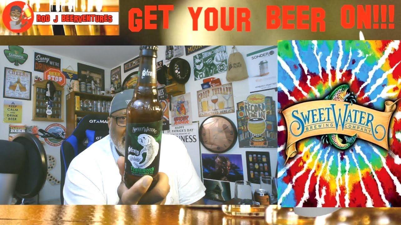 Rod J BeerVentures | Sweetwater 420 Strain Trainwreck Beer Review (8% ABV)
