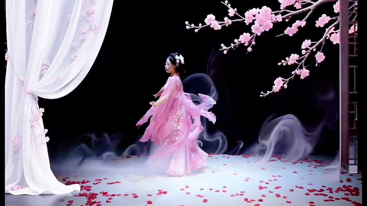 Lạc (落) múa cổ trang