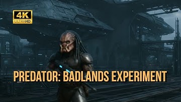 Epic Predator: Badlands Experiment 👽🔥 | FULL MOVIE 4K Cinematic Sci-Fi#predator