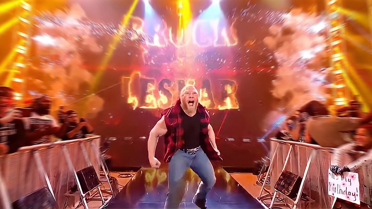 Brock Lesnar BadAss Entrance SmackDown Oct 1 2021  1080p