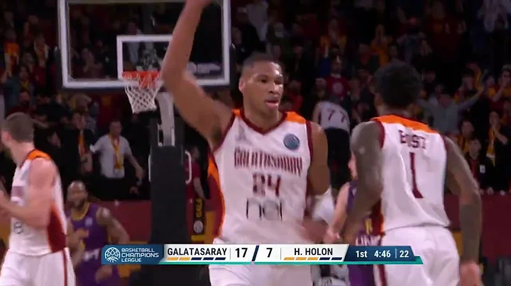 Galatasaray Nef - Hapoel Holon 74-71: Kerry Blacks...