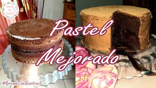 Pastel Mejorado + Mermelada + Ganache + Cobertura