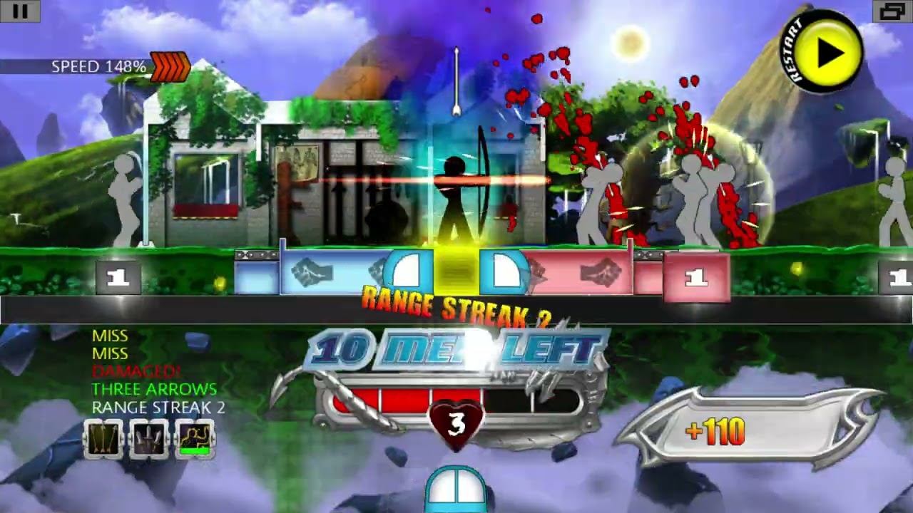 One Finger Death Punch Gameplay - Intense Stickman Combat (No Commentary) 7