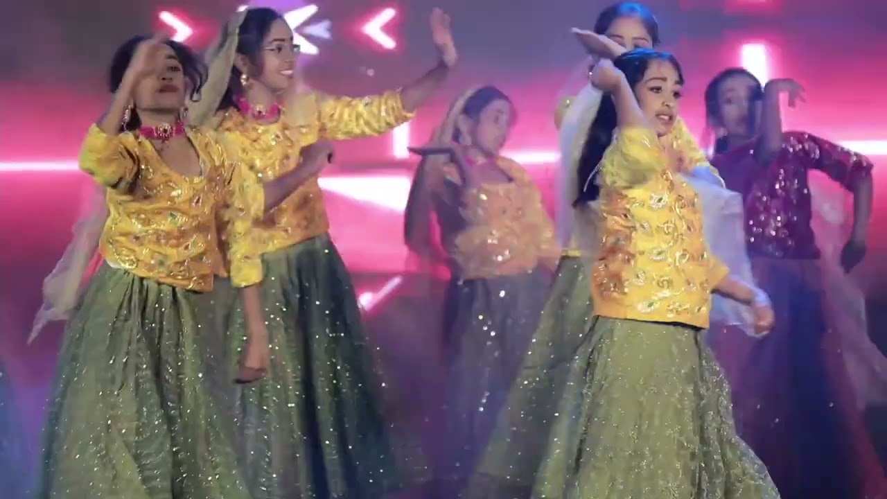 WMO Green Mount School Annual day 2025.Green’s nest.Dance  Girls 