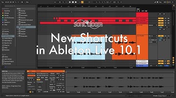 New shortcuts in Ableton Live 10.1