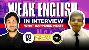 Weak in English? How to Prepare for Interviews? | MSC Sponsorship Mock Interview | BM Merchant Navy
