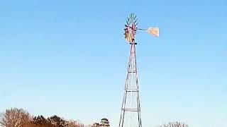 Aermotor Windmill - How we use the overflow water - CSFM