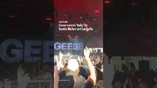 Geese covers "Baby" by Justin Bieber at Coachella