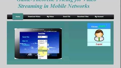 Game-Theoretic Pricing for Video Streaming -Pass 2012 IEEE Projects