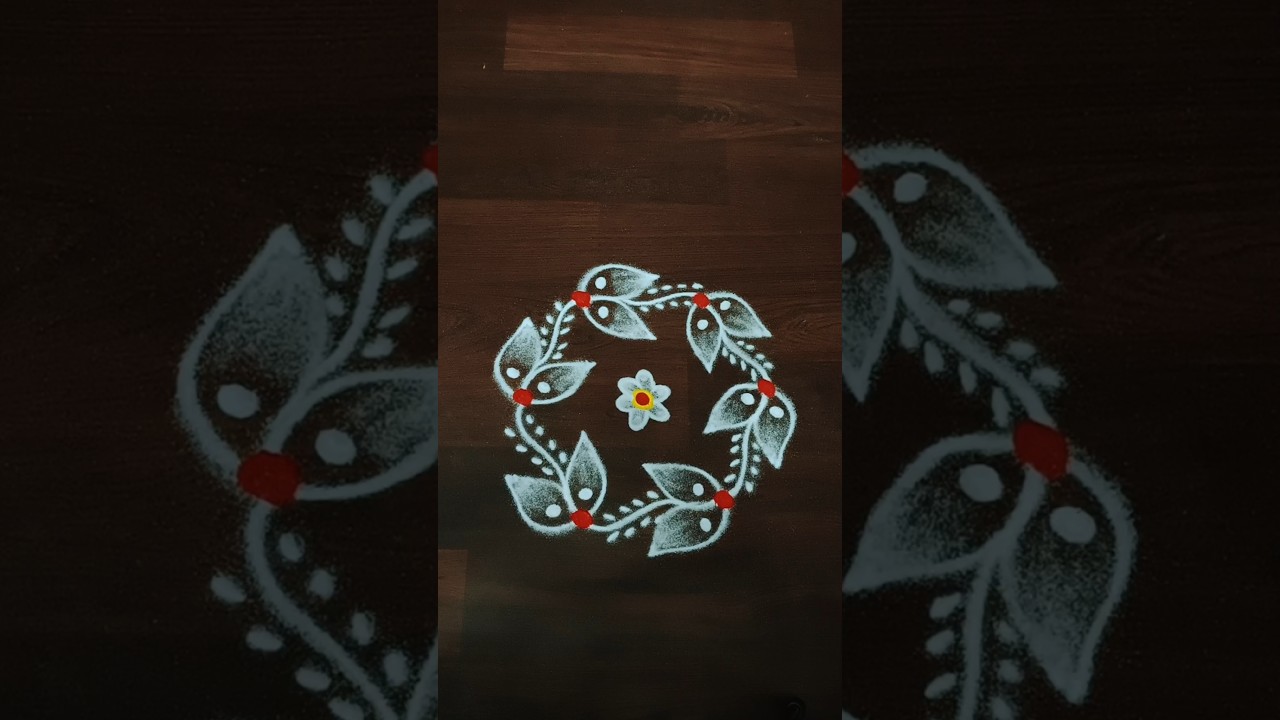 Attractive & Colourful Kolam designs for Pongal 🌺