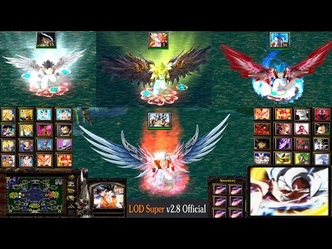 Legend Of Dragon Super V2 8 Official With Gogeta Win The Map Warcraft III 